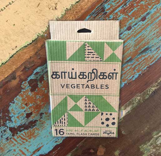 Tamil Vegetables flashcards